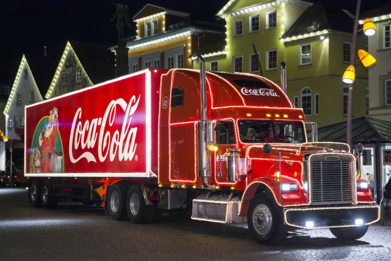 Der Coca-Cola Weihnachtstruck kommt am 13.12.2015  nach Kaltenkirchen zum Weihnchtsmarkt. (Quelle: Coca-Cola-Deutschland.de) 