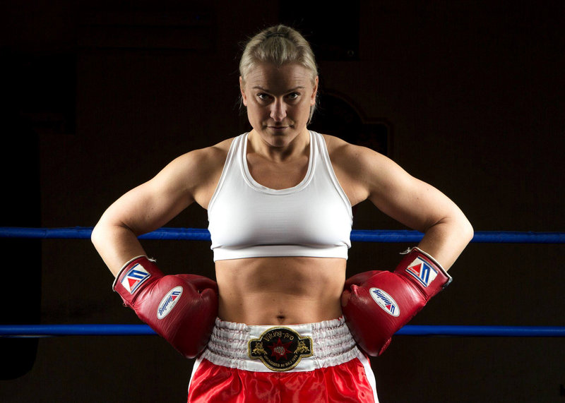 Motivationsvortrag mit Maria Lindberg Boxweltmeisterin - Foto Roger Hansson