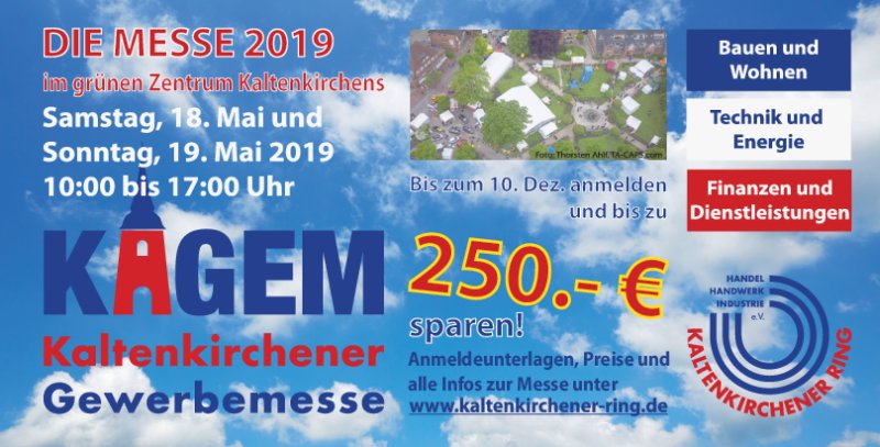 Infos zur  KAGEM 2019 