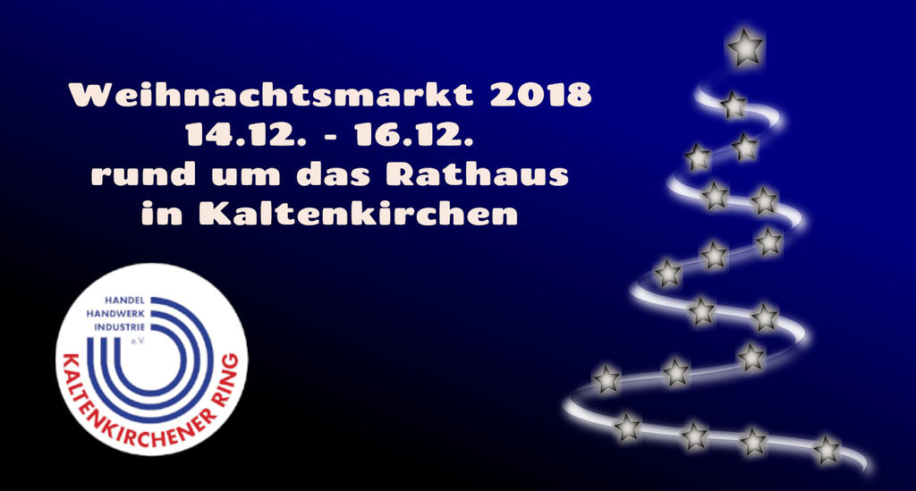 Kaltenkirchener Weihnachtsmarkt vom 14.-16.12.2018