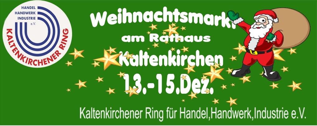 Weihnachtsmarkt 2019 vom 13. - 15 Dezember in Kaltenkirchen