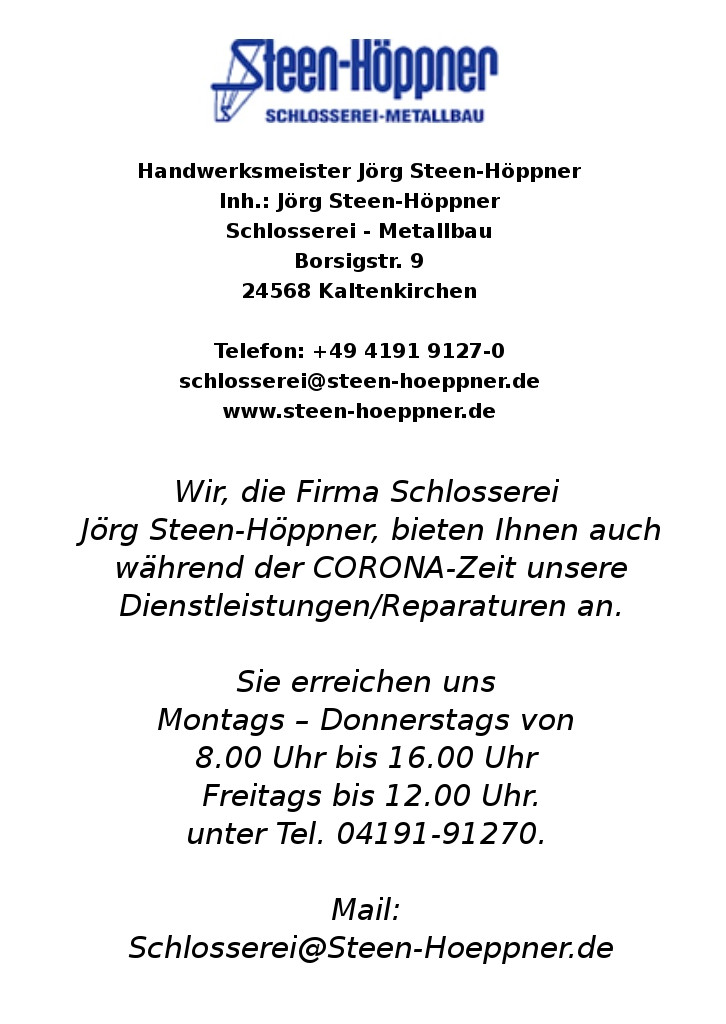 Schlosserei Steen-Höppner