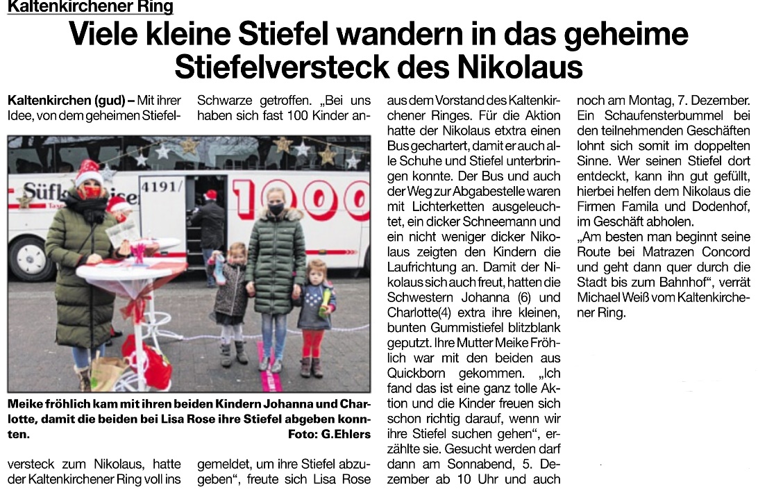 Das geheime Stiefelversteck