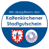 Teilnehmende Betriebe haben den Aufkleber